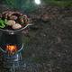Image for article titled BioLite's BaseCamp Stove Grills Your Food and Charges Your Gadgets